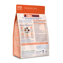 Load image into Gallery viewer, FELINE NATURAL Lamb & King Salmon Feast Freeze Dried Cat Food 800g