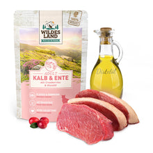 Load image into Gallery viewer, WILDES LAND Classic Adult Cat Wet Food - Veal & Duck