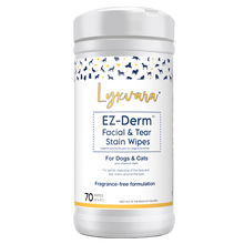 Load image into Gallery viewer, SWEDENCARE Lyxvara™ EZ-Derm Facial & Tear Stain Wipes for Dogs & Cats