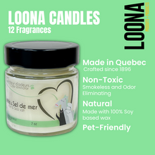 Load image into Gallery viewer, LOONA Candles Odor Eliminator - 12 Fragrances
