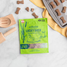 Load image into Gallery viewer, POLKADOG Lucky Duck Crunchy Bones Treats for Dogs