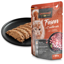 Load image into Gallery viewer, LEONARDO Pouch for Cats - Pheasant & Cranberries