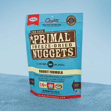 Load image into Gallery viewer, PRIMAL Cat Raw Freeze-dried Nuggets - Rabbit 5.5 oz/14oz