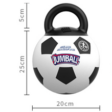 Load image into Gallery viewer, GIGWI Jumball with Rubber Handle - Soccer Ball