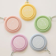 Load image into Gallery viewer, BITE ME Collapsible Silicone Pet Travel Bowl
