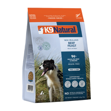 Load image into Gallery viewer, K9 NATURAL Beef Feast Raw Freeze Dried for Dog Food
