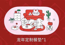 Load image into Gallery viewer, MARUMI 丸味 Chinese New Year 🧧 Pet Placemat/ Pet Bib/ Pet Bowl Stand 🧧
