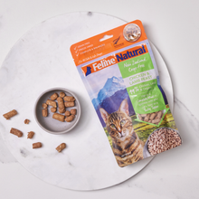 Load image into Gallery viewer, FELINE NATURAL Chicken &amp; Lamb Feast Raw Freeze Dried for Cats - 100g/320g
