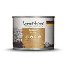 Load image into Gallery viewer, VENANDI ANIMAL Premium Katzenfutter 200g - Poultry
