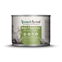 Load image into Gallery viewer, VENANDI ANIMAL Premium Katzenfutter  - Chicken &amp; Rabbit【NEW】
