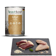Load image into Gallery viewer, VENANDI ANIMAL Premium Katzenfutter Cat Food 400g - Poultry
