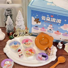 Load image into Gallery viewer, HI CUBS 喜崽 Gift Box Limited Edition - Cat Wet Food Fluffy Cloud 30 pcs &amp; Bowl Spoon Set

