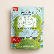 Load image into Gallery viewer, POLKADOG Green Monstah Crunchy Bones Treats for Dogs &amp; Cats
