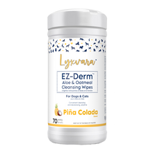 Load image into Gallery viewer, SWEDENCARE Lyxvara™ EZ-Derm Aloe &amp; Oatmeal Cleansing Wipes (Pina Colada) for Dogs &amp; Cats
