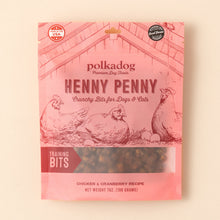 Load image into Gallery viewer, POLKADOG Henny Penny Crunchy Bits for Dogs &amp; Cats
