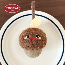 Load image into Gallery viewer, TOOCAT Silvervine Catnip Ball Cat Toy Brown Hazelnut

