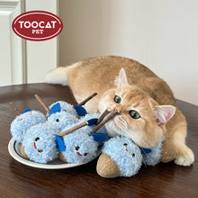 Load image into Gallery viewer, TOOCAT Silvervine Catnip Ball Cat Toy Blue Snow Fruit
