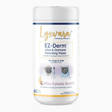 Load image into Gallery viewer, SWEDENCARE Lyxvara™ EZ-Derm Aloe &amp; Oatmeal Cleansing Wipes (Pina Colada) for Dogs &amp; Cats

