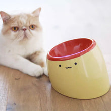 Load image into Gallery viewer, PURROOM Ceramic Pudding Pet Food Bowl
