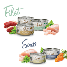 Load image into Gallery viewer, WILDES LAND Filet &amp; Soup Cat Wet Food - Multi Flavors【NEW】🔥
