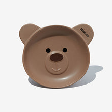 Load image into Gallery viewer, BRIDGE.DOG Bear Dish Caramel Face
