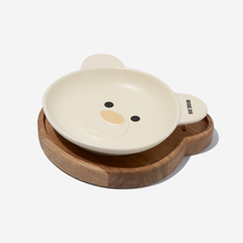 Load image into Gallery viewer, BRIDGE.DOG Bear Dish Cream Face
