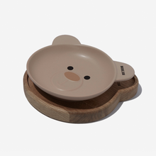 Load image into Gallery viewer, BRIDGE.DOG Bear Dish Beige Face
