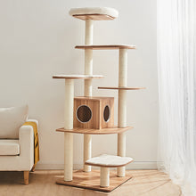 Load image into Gallery viewer, Box Tower Cat Tree 172cm

