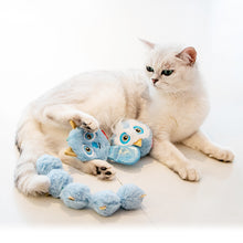 Load image into Gallery viewer, GIGWI Crinkle Paper Plush Cat Toy
