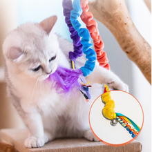 Load image into Gallery viewer, GIGWI Cat Scratch Hanging Toy with Buckle
