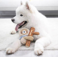 Load image into Gallery viewer, GIGWI Squeaky Dog Toy - Sloth
