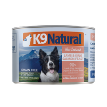 Load image into Gallery viewer, K9 NATURAL Lamb &amp; King Salmon Feast Dog Can
