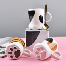 Load image into Gallery viewer, Cute Cat Paw Coffe Mug
