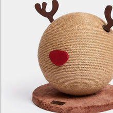 Load image into Gallery viewer, VETRESKA Reindeer Cat Scratcher Ball
