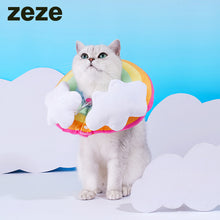 Load image into Gallery viewer, ZEZE Rainbow Elizabeth Pet Collar
