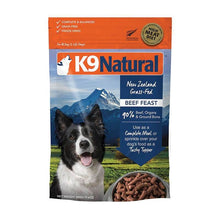 Load image into Gallery viewer, K9 NATURAL Beef Feast Raw Freeze Dried for Dog Food
