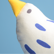 Load image into Gallery viewer, MIAOHO Blue Dotted Hen Catnip Cat Toy

